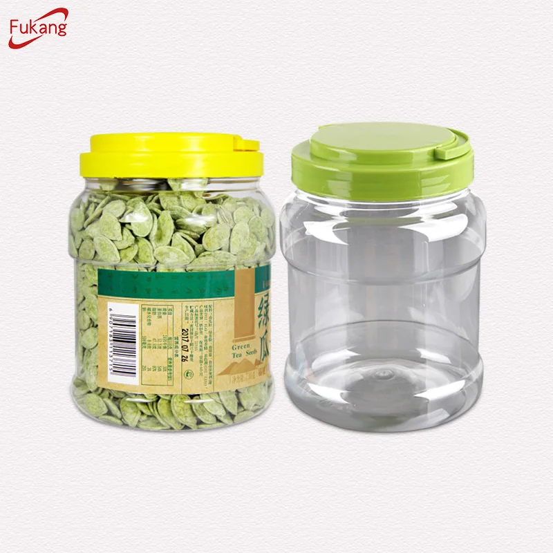 2.5liter Big Container Plastic Jar Food 2500 ml Empty Bottle