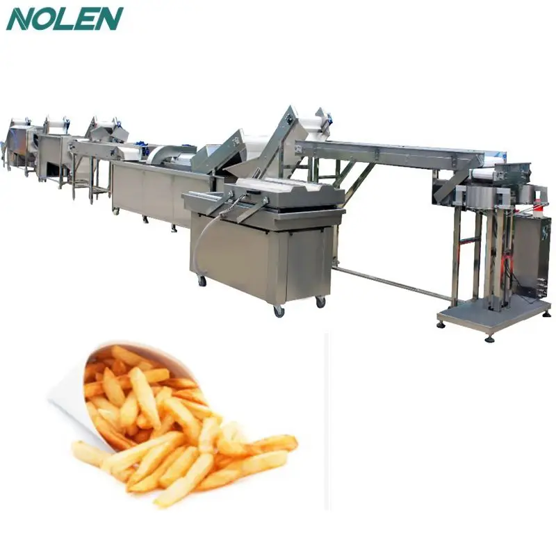 
High Quality Potato Frozen French Fries Production Line 
