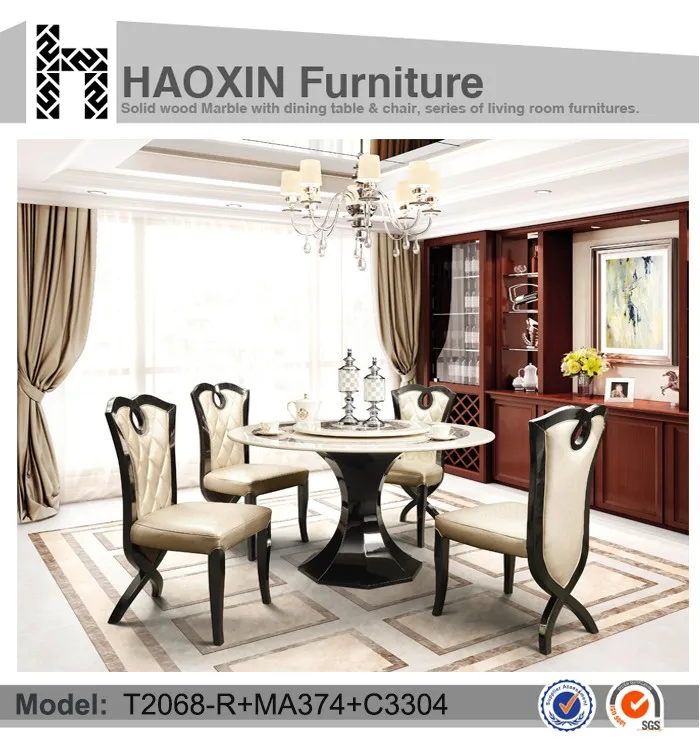 Best Price Luxury Soft Leather High Back Dining Room Chair