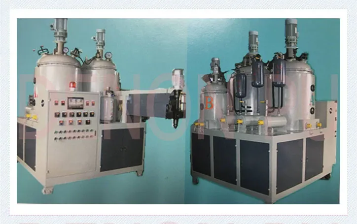 elastomer soft polyurethane casting machine