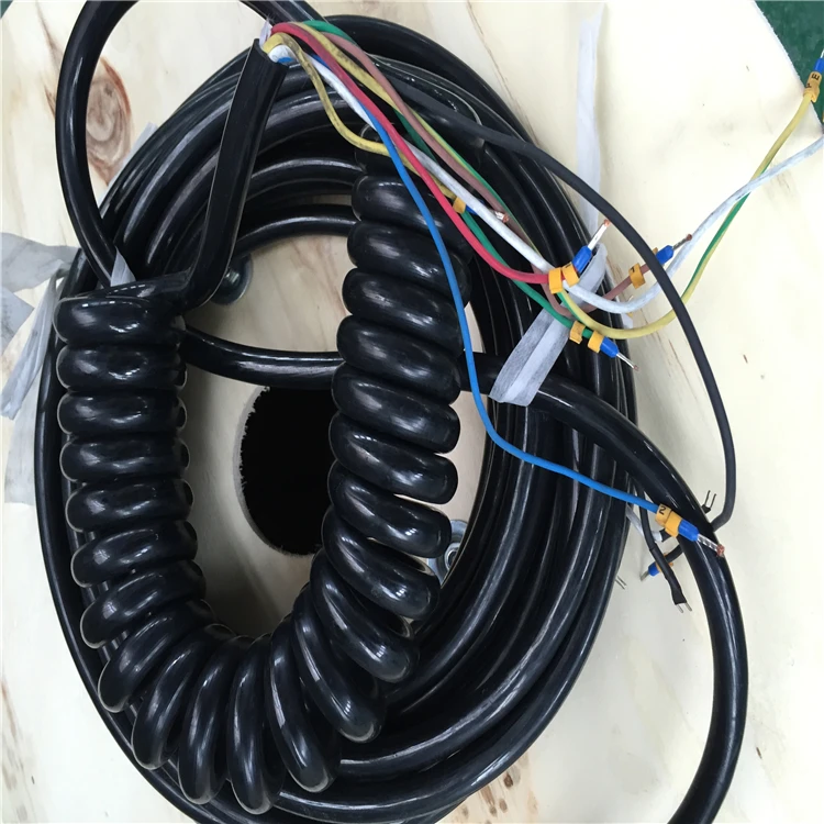 Индивидуальные пу спиральный кабель спиральный кабель для строительной техники