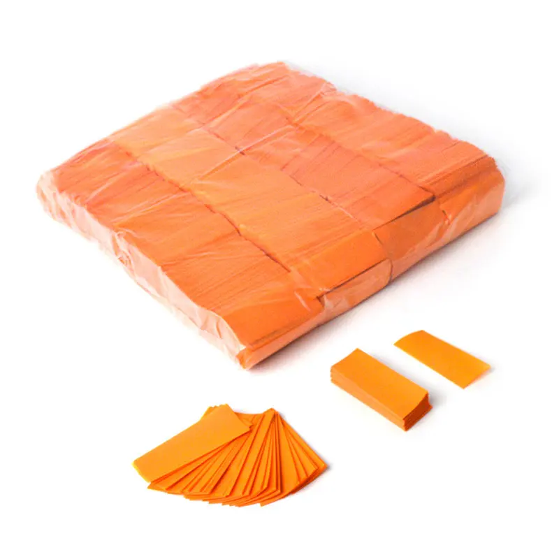 
55*17mm rectangular flameproof tissue paper confetti for night club 