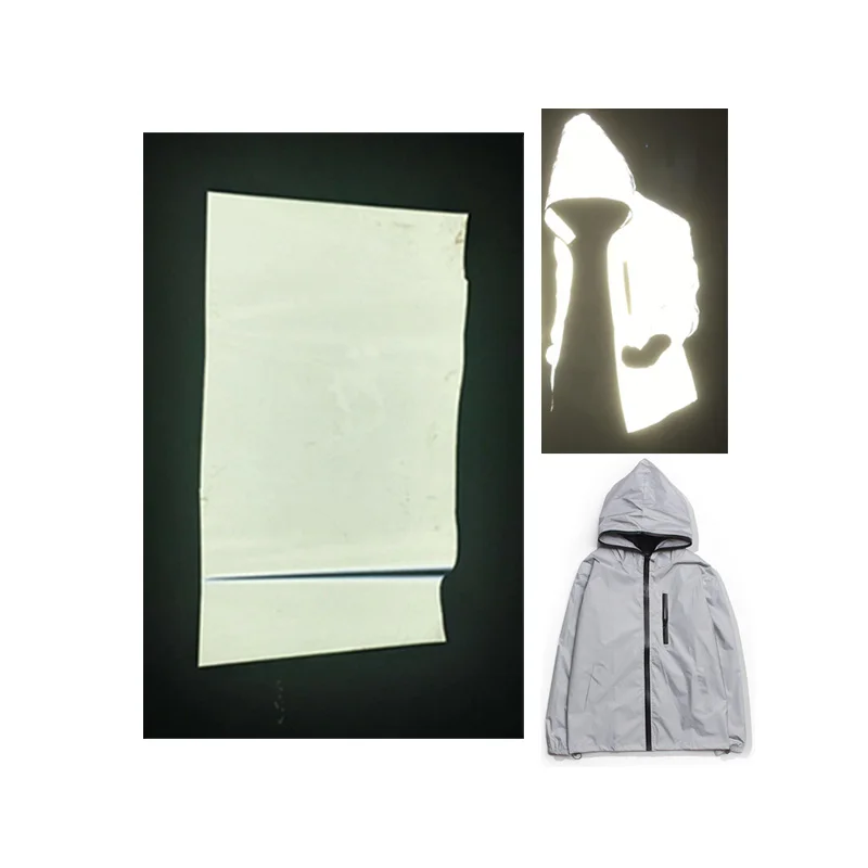 China high-intensitive light reflective polyester tent fabric / elasticity cloth reflective stretch spandex fabric