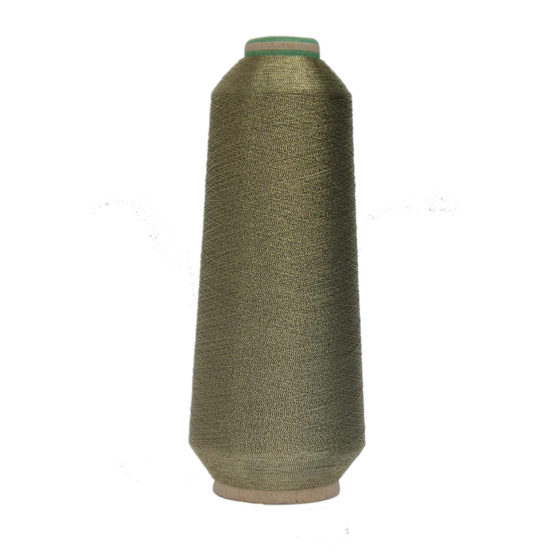 Iridescent Viscose Metallic Yarn for Machine Embroidery