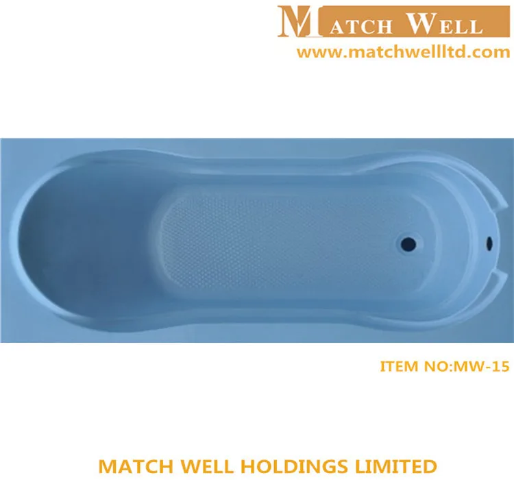 2 portable soaking plastic bath tub for adult