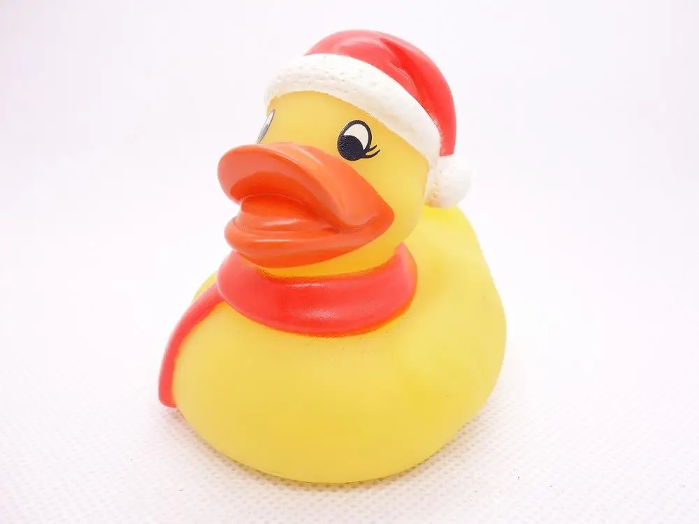 
Non-toxic Soft Plastic Shower Time Rubber Duck Yellow 