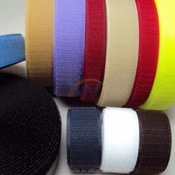 Factory supply one roll sew on 25m hook and loop tape from OEM factory