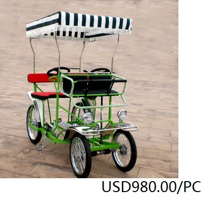 manufacturer   Deluxe   2personS 4wheel  SURREY BIKE   special transportation
