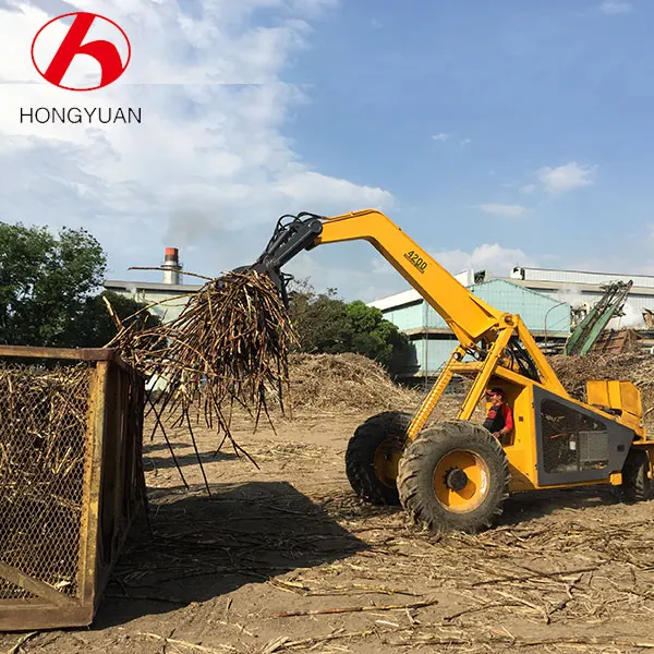 HY-4200 three wheel cane loader sugarcane loader