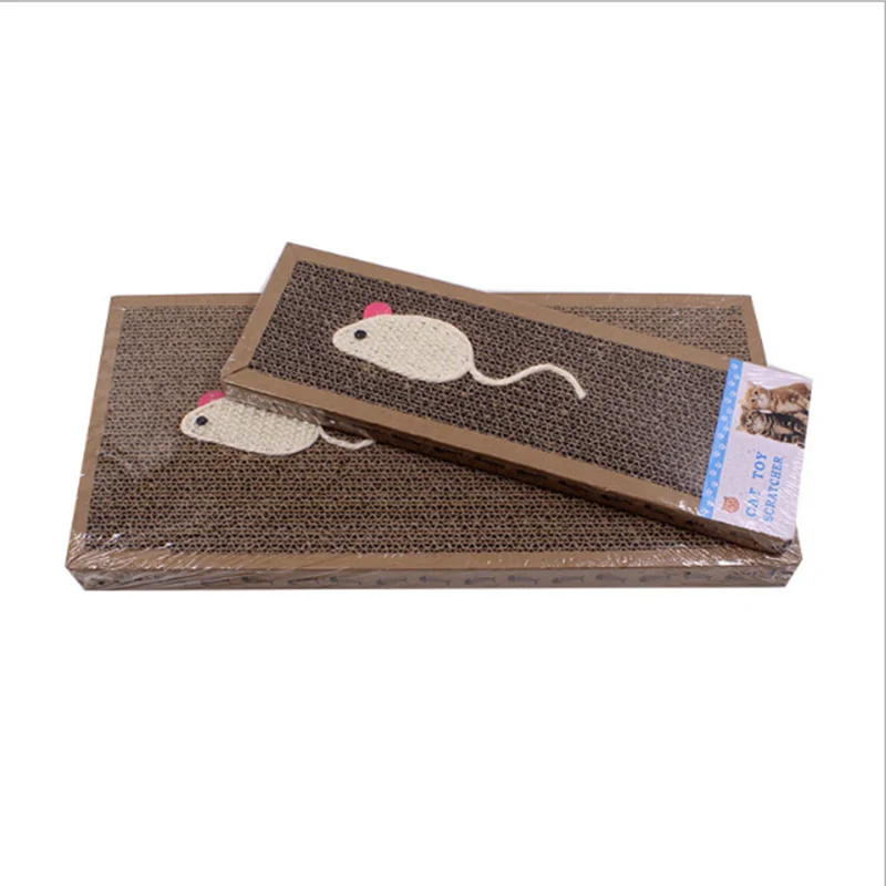 Mouse Style Pet Cat Scratcher Cardboard Cat Toy