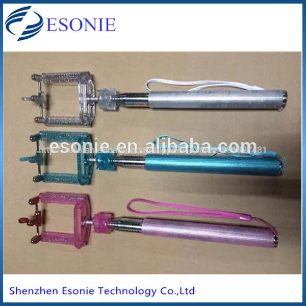 2014 горячий продавать монопод стороны дерёателя tongsis для мобильного телефона