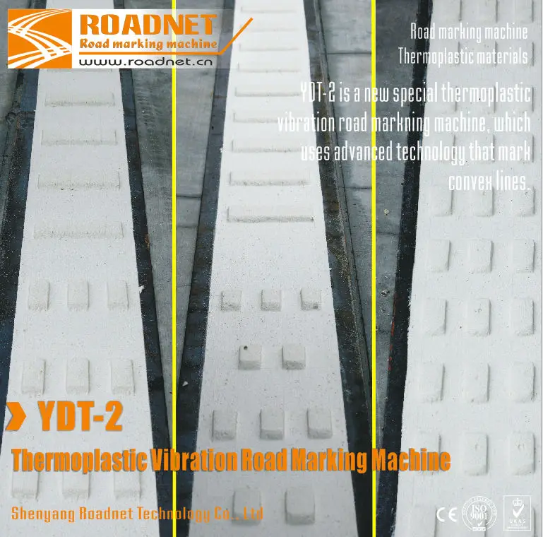 
Self-propelled thermoplastic vibration Road marking machine,decelebration convex line marking machine paint striper 