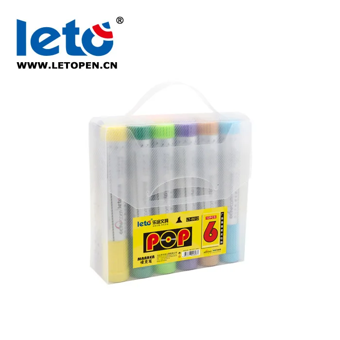 6mm 12 pack Wide Biggie Tip Posterman Marker