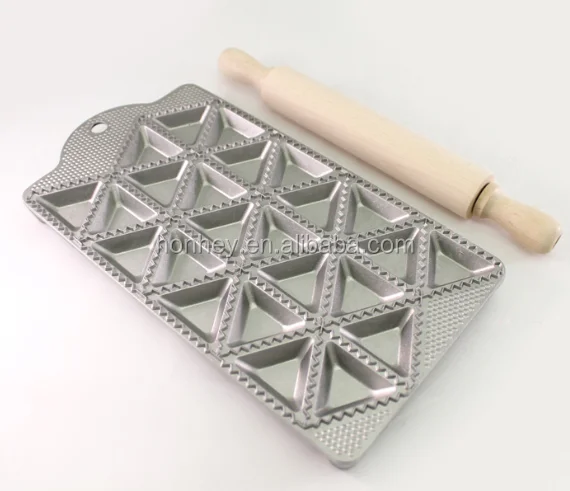 Die cast die-cast aluminum non stick non-stick ravioli tray mould