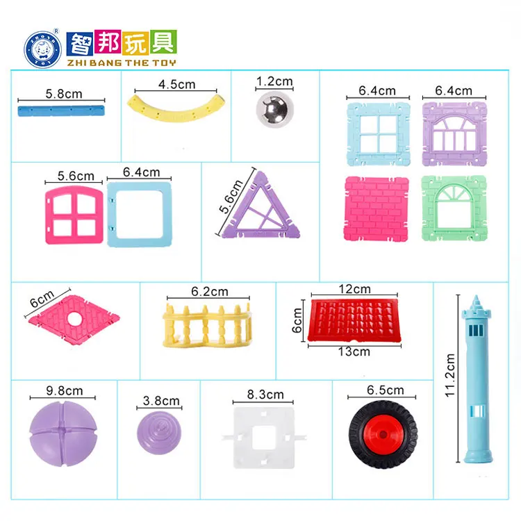 Образовательные игрушки дистрибьюторы сертификаты EN-71 ASTM Дошкольное обучение магнитная интеллектуальная игрушка-палочка