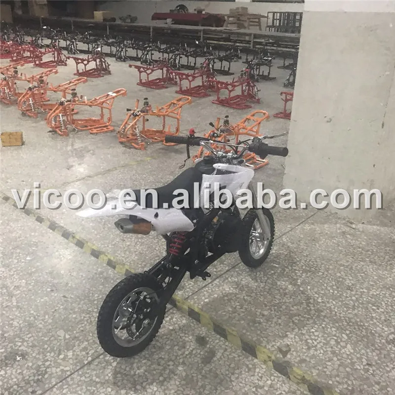 Minimoto 2-х тактный питбайк 49cc Dirt Pit велосипед способный преодолевать Броды для детей 50cc Мини карманный Moto