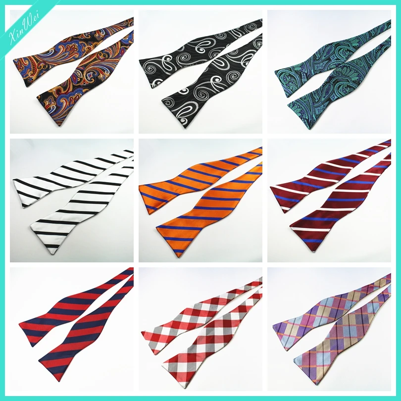 Wholesale Fashion New Design 28 Colors Bowtie Fashionable Polyester Bow Tie
