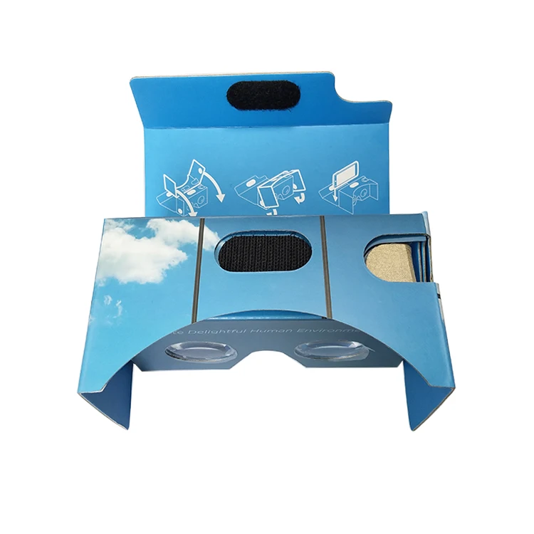 Manufacturer HD 3D Viewing VR Headsets Google Cardboard Virtual Reality 3D VR Kit 3D Glasses