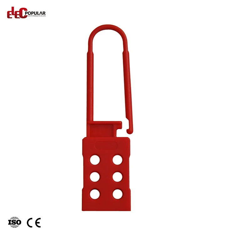Super September Multiple Padlocks Lock Insulation Nylon Safety Lockout Hasp