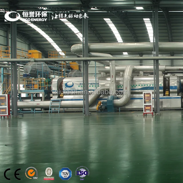 
Industrial Continuous Pyrolysis Oil Distillation Plant 