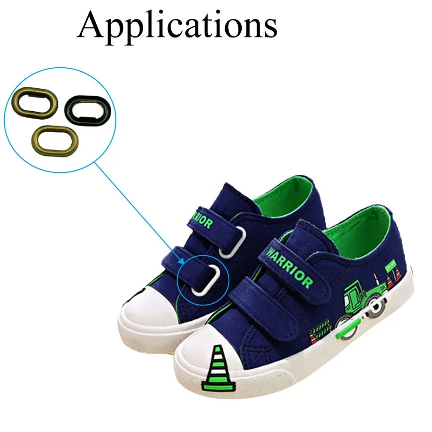 metal oval shaped brass grommets and eyelets