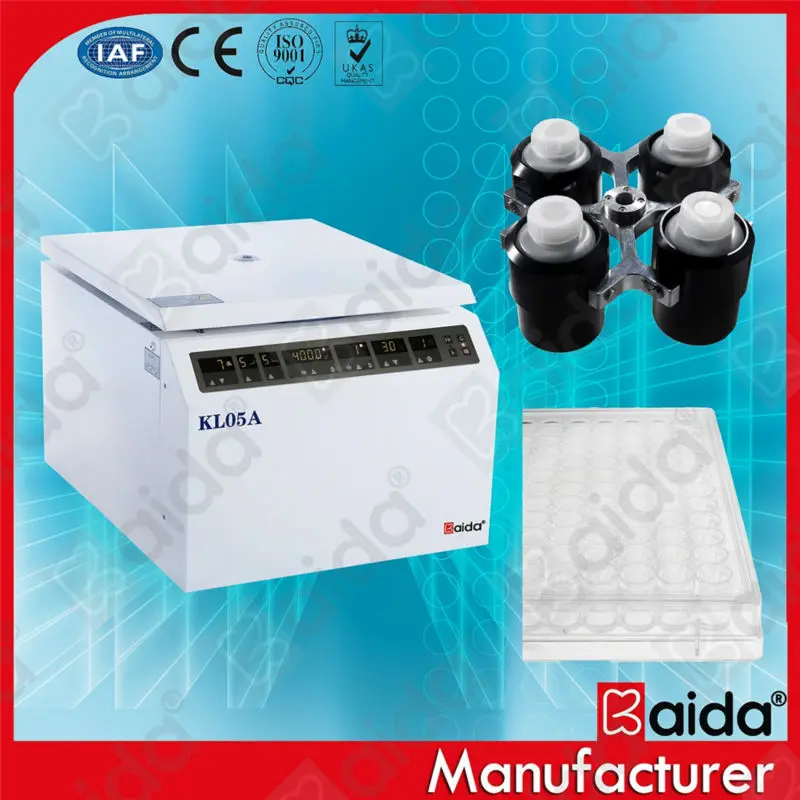 KL05A высокую производительность низкой скорости клинической центрифуге