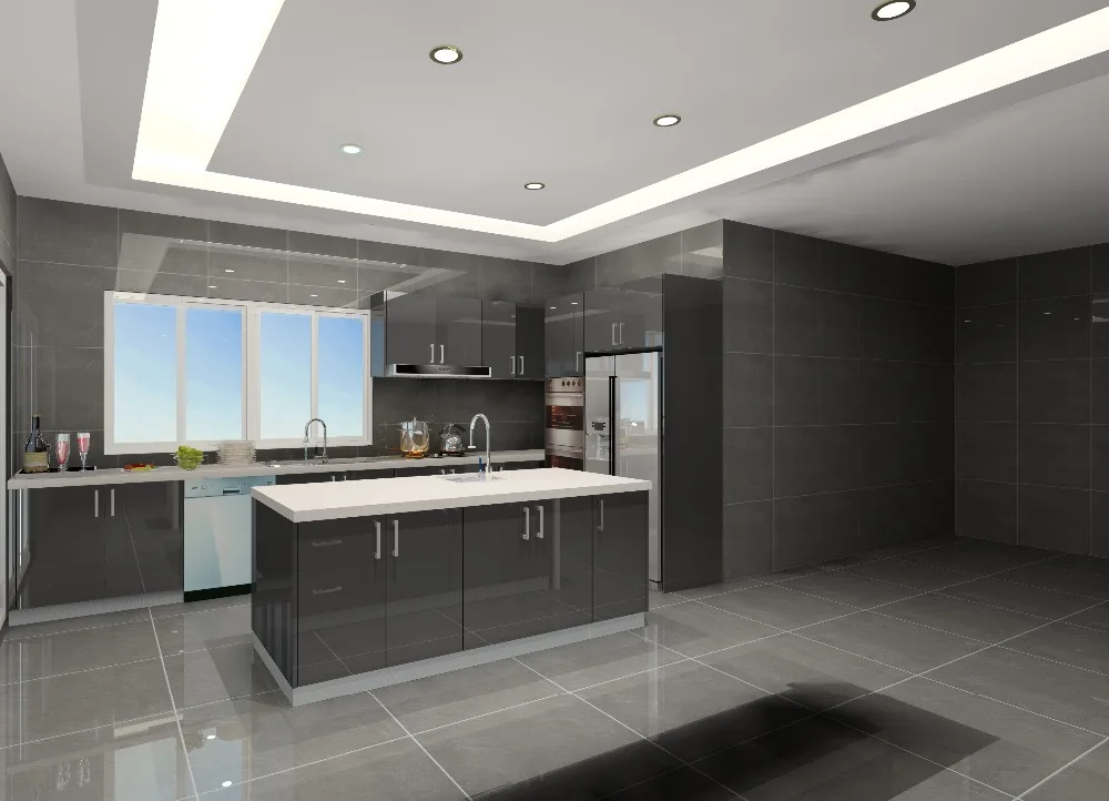 10 лет производства, современный дизайн, лаковая отделка, кухонный шкаф