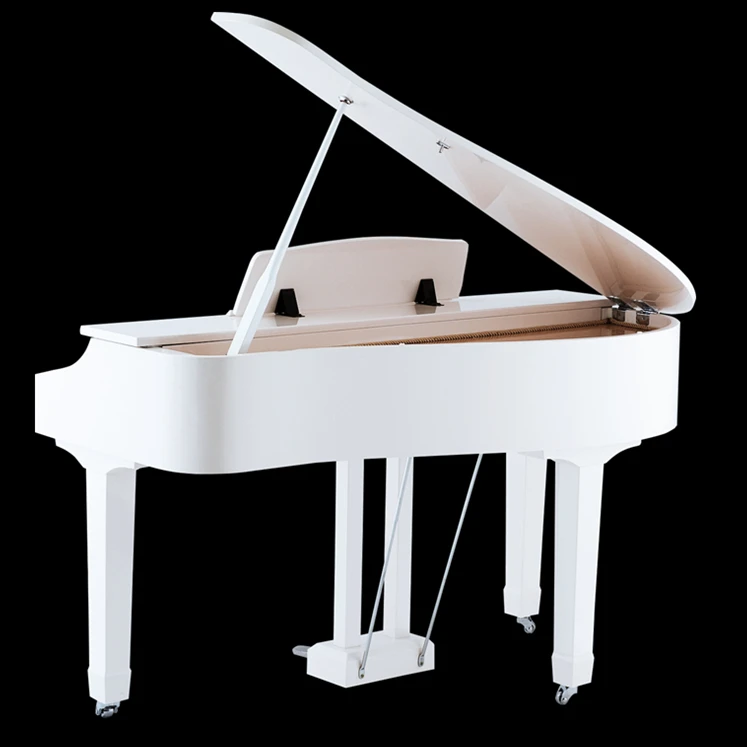SPYKER Grand-style Digital Piano 88 Keys Graded Hammer Action with the Ultimate Sound Experience White Polish