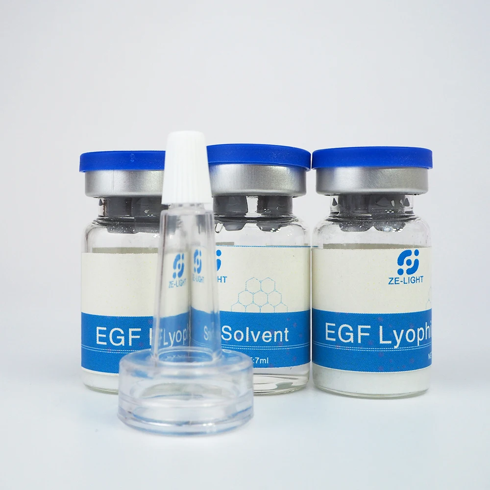 Human Oligopeptide-1 Dark Spot Lyophilized Powder Acne Whitening Ampoules EGF Serum