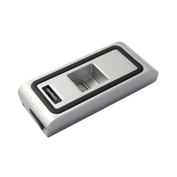 Водонепроницаемый металлический Wiegand сигнал RFID кардридер биометрический сканер отпечатков пальцев система контроля доступа к двери со светодиодным индикатором