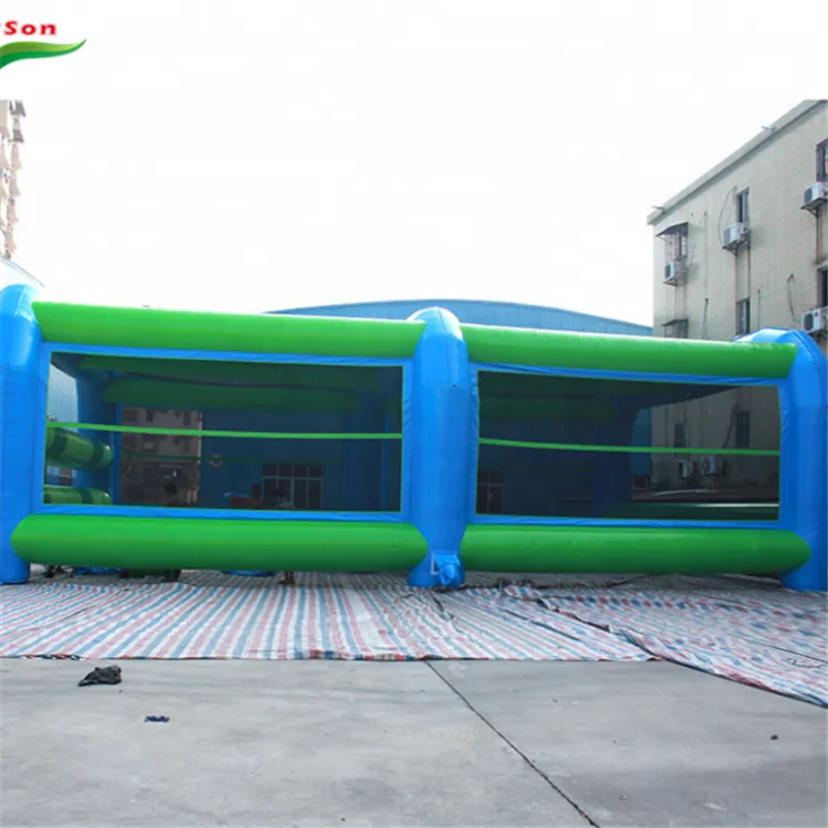 HOT Selling inflatable paintball arena, inflatable ball field interactive play system team building
