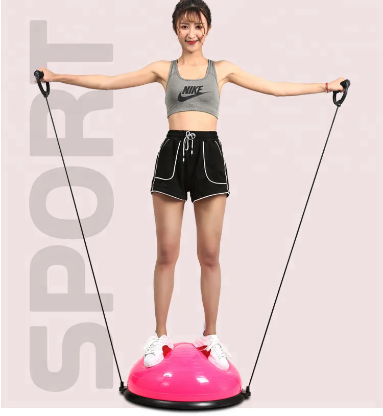 
Balance Trainer Stability Half Ball Carton Customized Exercise Ball, Exercise Yoga Gym Ball Eco-friendly PVC CN;SHG 