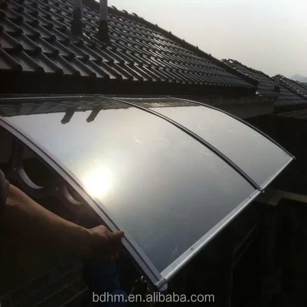 Front door Glass Awning Canopy