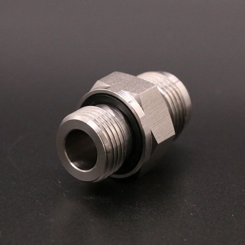 
Stainless steel double male hydraulic adaptor/hydraulic fittings 