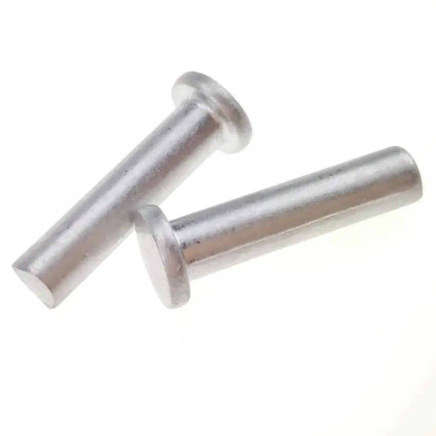 
Aluminum Rivets Flat Head Solid Grade 6061 Fastener 