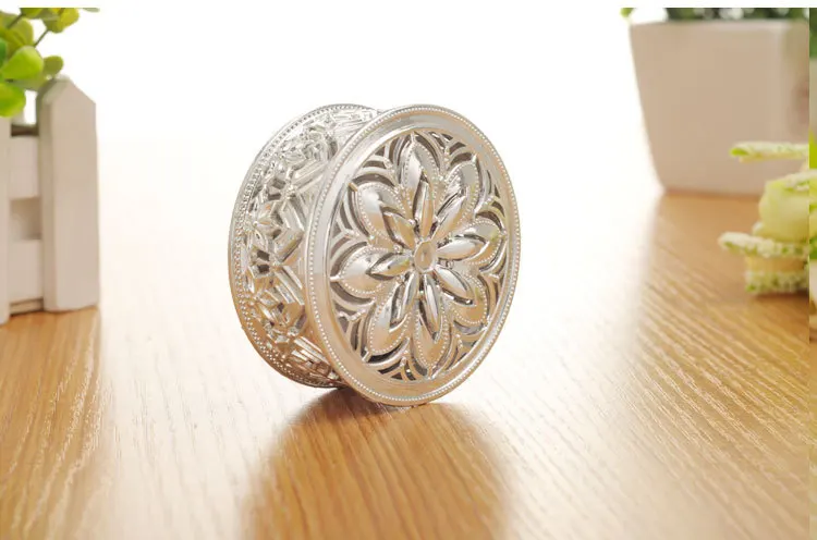 New Style Gold and Silver Chocolate Box Plastic Candy Box For Wedding