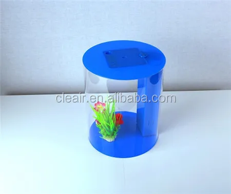 6 gal Mini cylinder acrylic aquarium MN-C