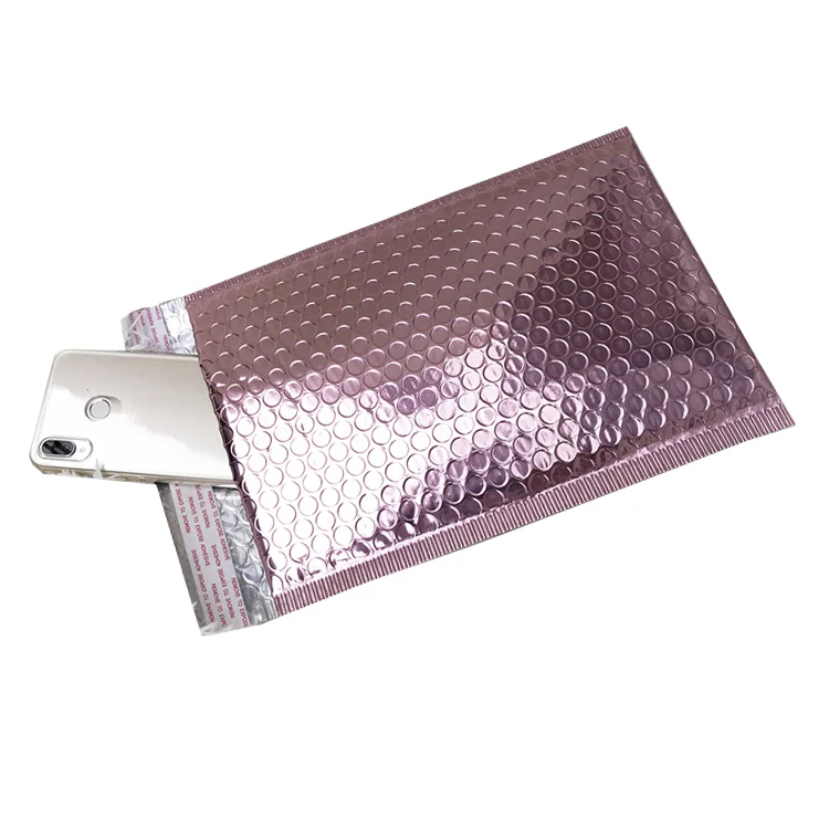 
Rose gold Bubble Mailers With Address Labels Padded Envelopes Mailer Bags, Self Seal Padded Envelopes 