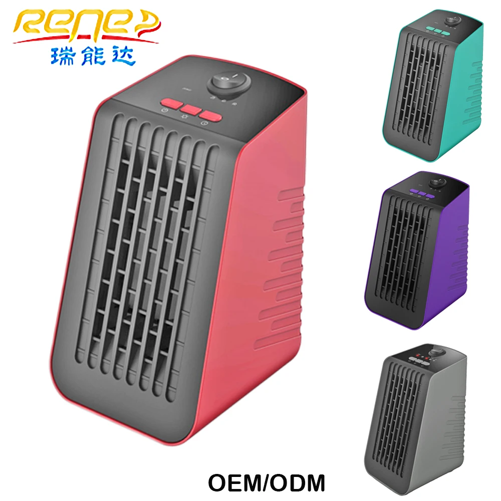 500W Fast Portable Power PTC Heaters Electric Mini Heater for Large Rooms
