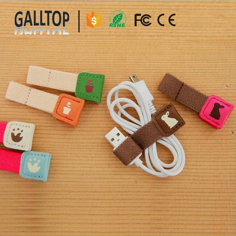 New Designs Colored Cable Winder Wire Organizer USB Cable Earphone Holder Protector