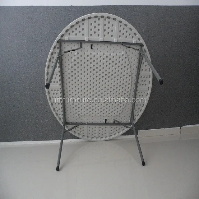 160cm Standing Plastic round folding table Wholesale hot conference  picnic hotel used