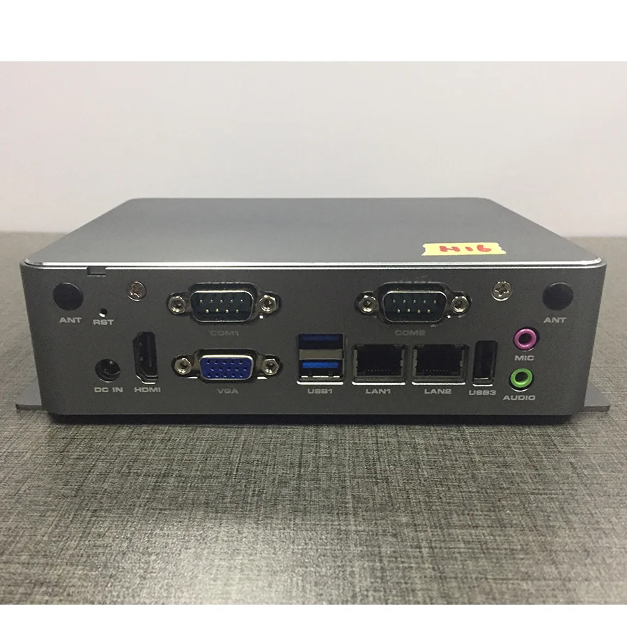 N1619Z Celeron J1900 Fanless Nano Industrial Mini PC with RS232