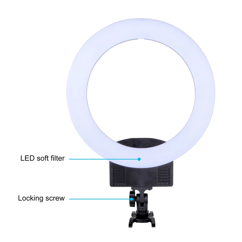 12 inch 240 Dimmable LED Ring Light Photography for Video Broadcast Studio Make Up Falcon Eyes OEM Ring Light