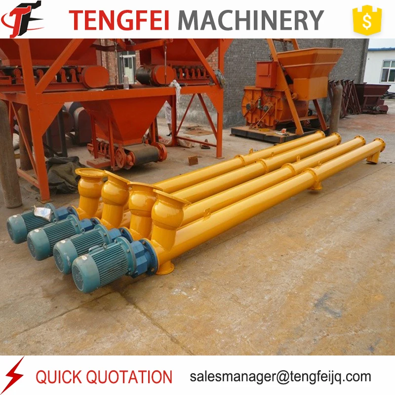 Factory Direct Sale Low Price Cement  Spiral Screw Conveyor