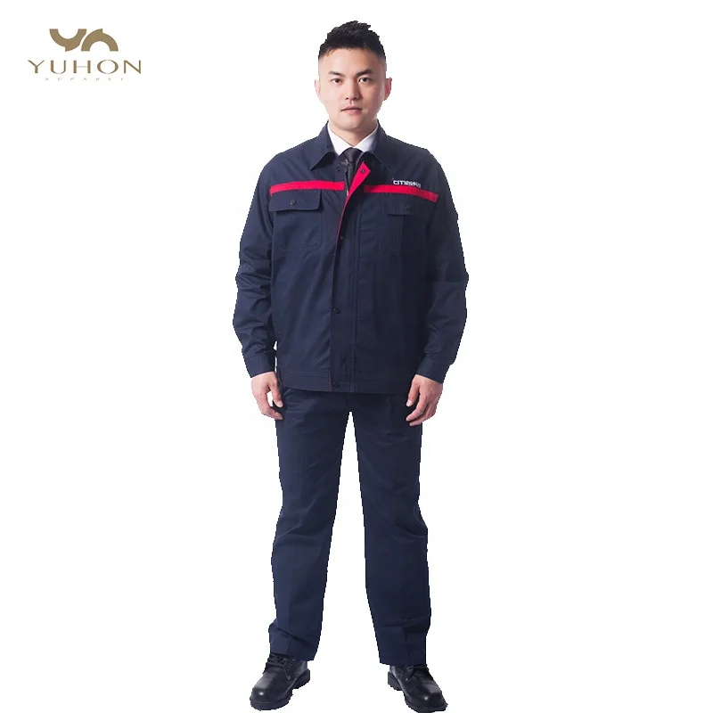 cheap Work Coat for men engineering uniform Mechanic Workwear
