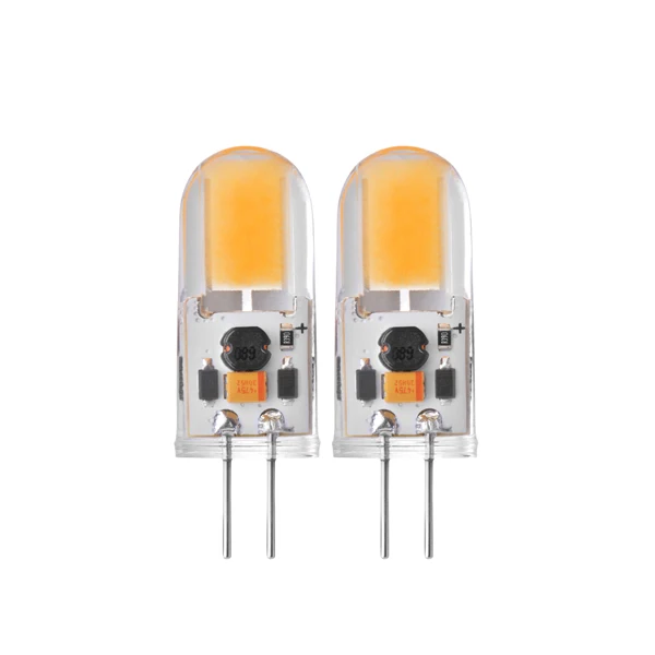 Gy6.35 Big Pin Mini Body AC/DC12V Silicone 3w G4 Led Light