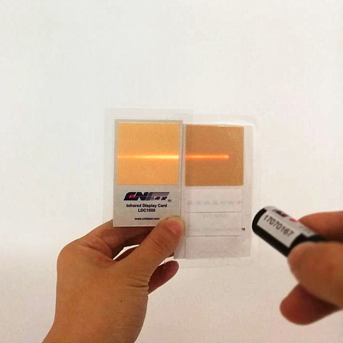 IR Laser detetor/laser sensor/ laser viewing cards 25*25mm