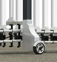 Стильный алюминиевый современной школьной новый стиль автоматический складной раздвижные последние главные ворота дизайн выход конструкции ворот