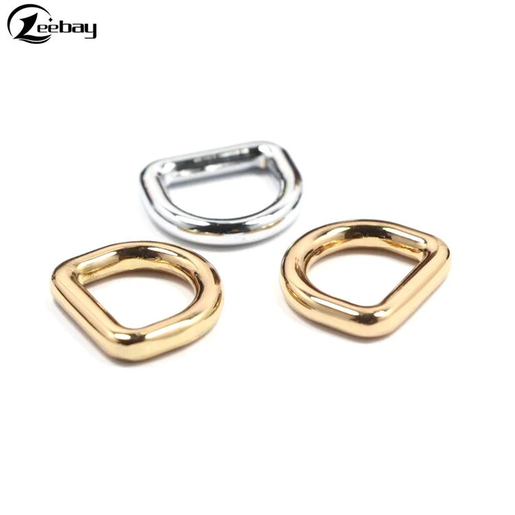High quality zinc alloy metal d ring for handbag