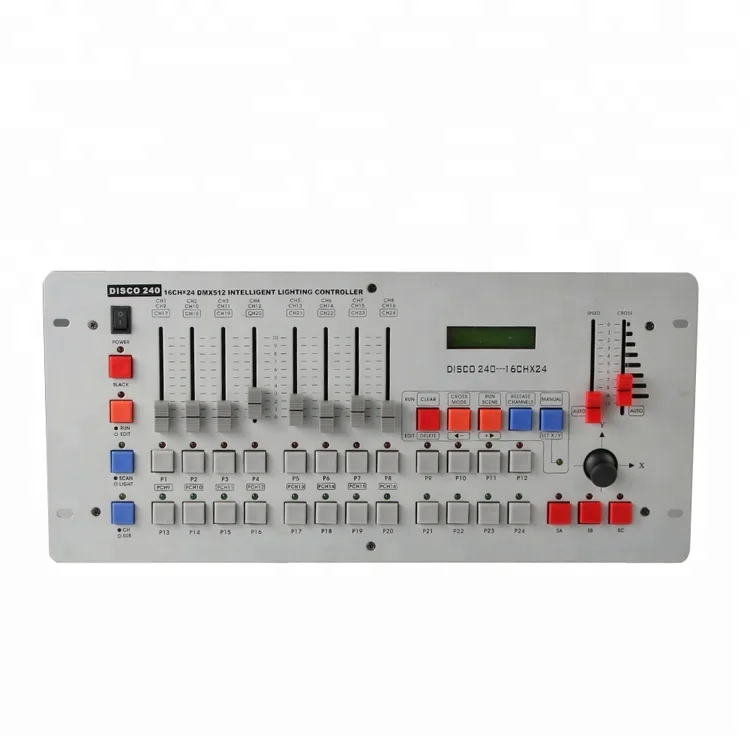 Baisun brand 240 DMX DJ Controller DMX512 Lighting Disco Controller Console For Stage Lighting Mixing Desk